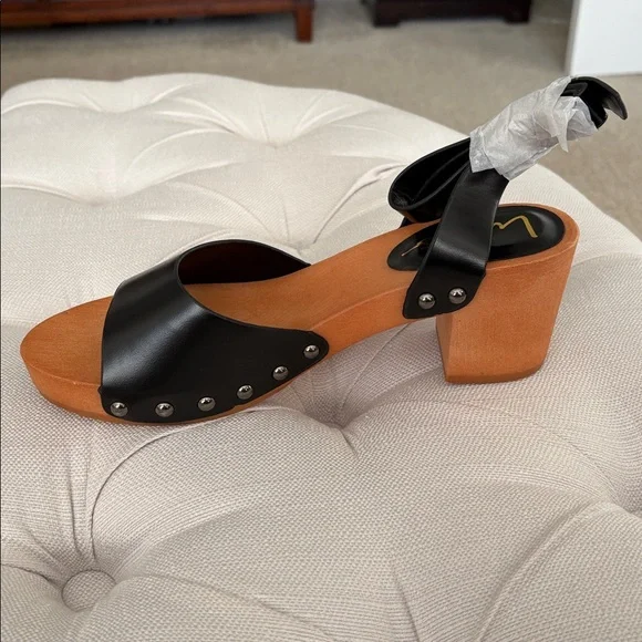 LULUS black ankle strap platform sandals - Picture 2 of 12